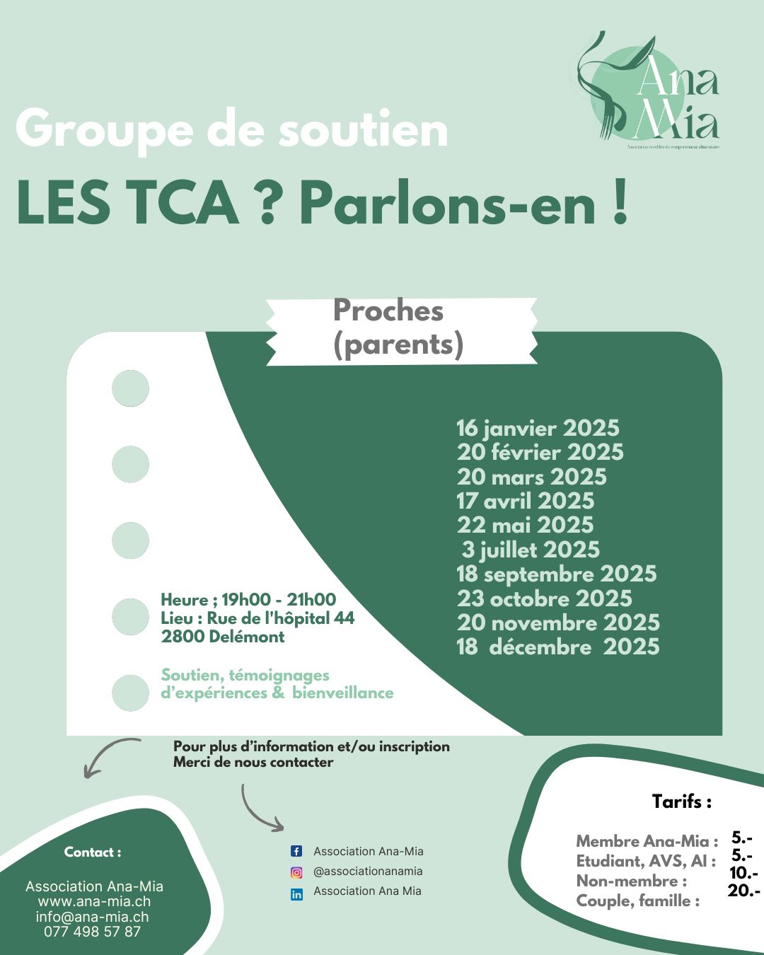 Affiche groupe de paroles – juin 2025 Affiche groupe de paroles - juin 2025